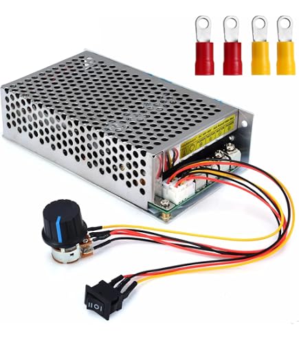 Electric Motor Driver AC 220V To DC 10-210V 20A PWM Motor Speed Controller Governor Voltage Regulator 900372