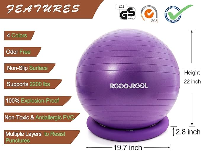 rggd & rggl exercise ball
