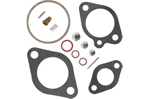 Carbman Carburetor Carb Rebuild Kit 18-7037 Compatible with Force Outboard 9.9 15 75 85 105 120 130 135 150 HP FK10004 FK10005 FK10007 FK10008 FK10027 FK10057 FK10108 FRK739