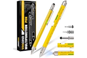 TRSCIND Gifts for Men Dad Husband, Anniversary BirthdayGifts Idea for Him Man Adults, 10 in 1 Multitool 2pc Pen Set,Tool Gifts for Handyman Boyfriend Grandpa, Cool Gadgets Stuff