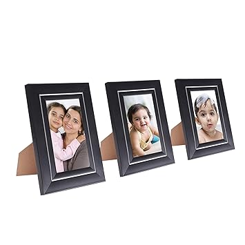 Amazon Brand Solimo Collage Photo Frames Set Of 3 Tabletop 3 Pcs 5x7 Inch Black Silver Amazon In Home Kitchen Amazon Brand Solimo Collage Photo Frames Set Of 3 Tabletop 3 Pcs 5x7 Inch Black Silver Amazon In Home Kitchen