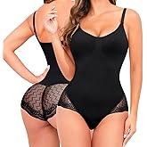 Eachsale Bodysuit Shapewear for Women Tummy Control Full Body Shaper Sculpting Jumpsuit Bodysuit Seamless Under Dresses