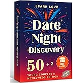 Sparklove Valentines Day Gifts for Him Her -50 Fun & Adventurous Date Ideas Scratch Off Cards - Young Couples & Newlyweds Edition for Her, Him, Girlfriend, Boyfriend Valentines Day Card.