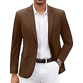 COOFANDY Mens Blazer Jacket One Button Casual Suit Jackets Stretch Knit Sport Coat