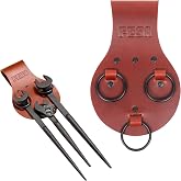 FESA Spud Wrench Holder, Full Grain Leather, Holds 3 Wrenches