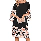 GRACE KARIN Womens Chiffon Dresses Flutter Sleeve Party Wedding Cocktail Dress Size 8-20