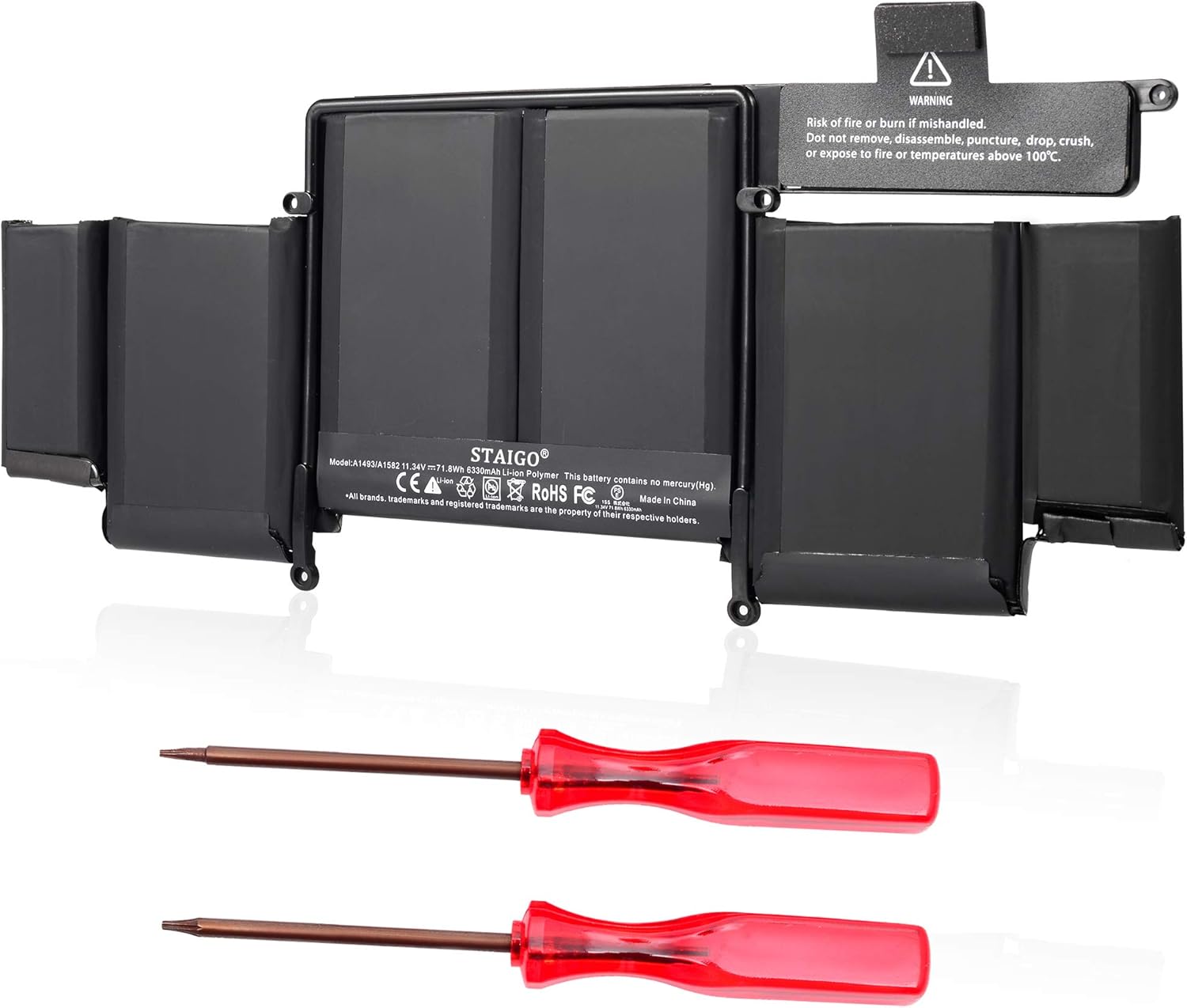 Staigo Replacement Laptop Battery A1493 For Macbook Pro 13 Retina A1493 A1502 A15 Late 13 Mid 14 Version Me864ll A Me866ll A Li Polymer 11 34v 71 8wh Home Audio Theater Amazon Com Staigo Replacement Laptop Battery A1493 For Macbook Pro 13 Retina A1493 A1502 A15 Late 13 Mid 14 Version Me864ll A Me866ll A Li Polymer 11 34v 71 8wh Home Audio Theater Amazon Com