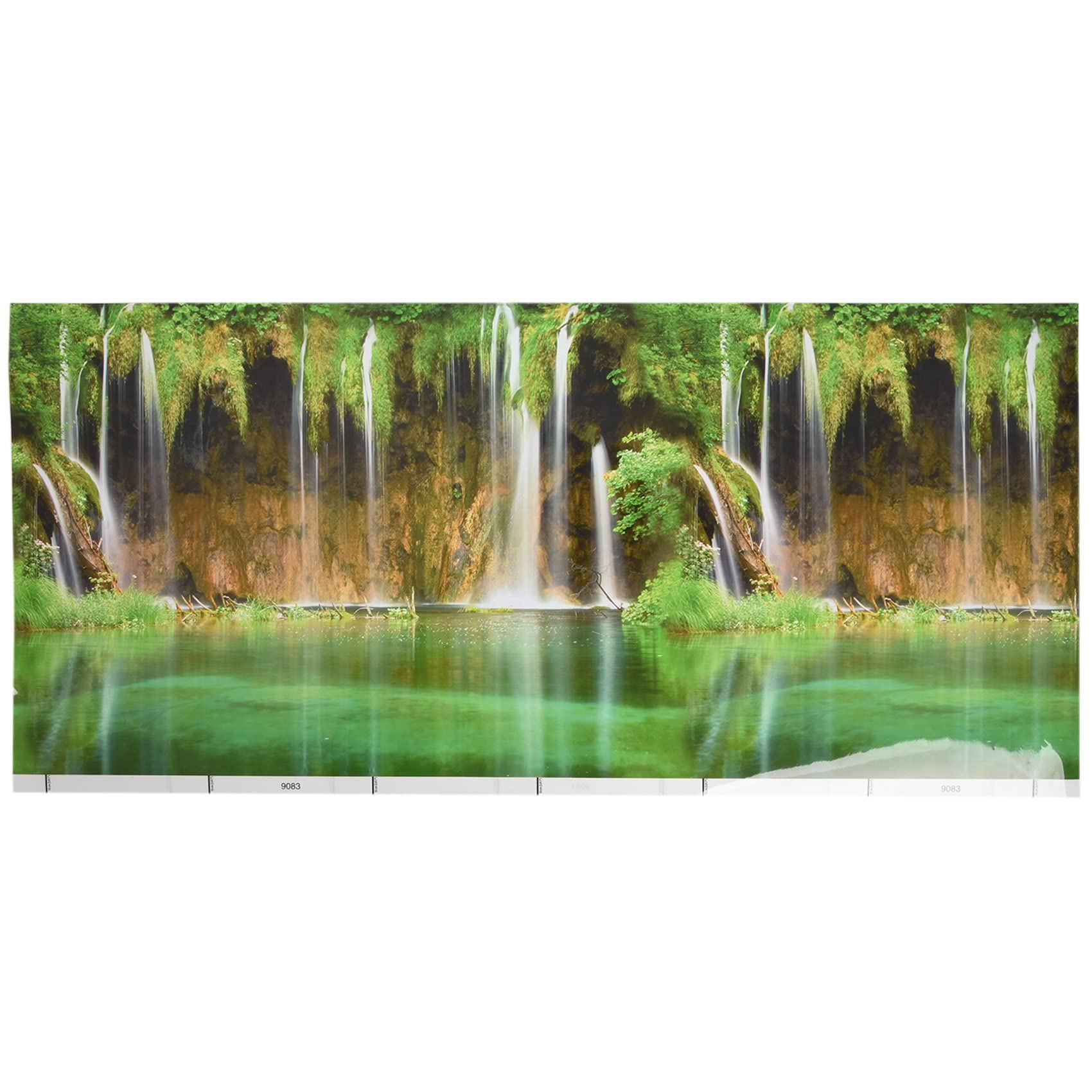 Qndanoan Background Aquarium Ocean Landscape Poster Fish Tank Background