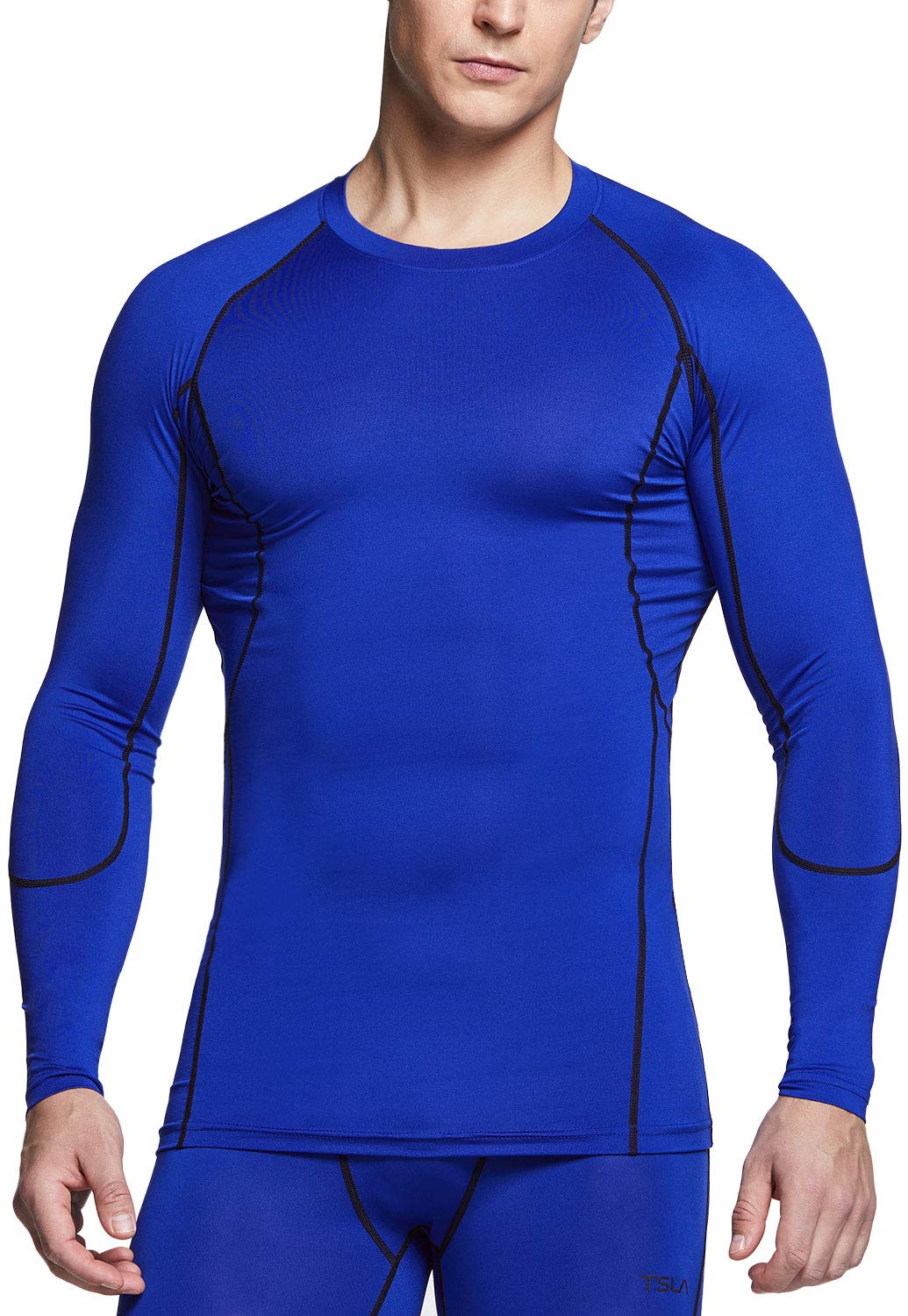 Men's Long Sleeve T-Shirt Baselayer Cool Dry Compression Top