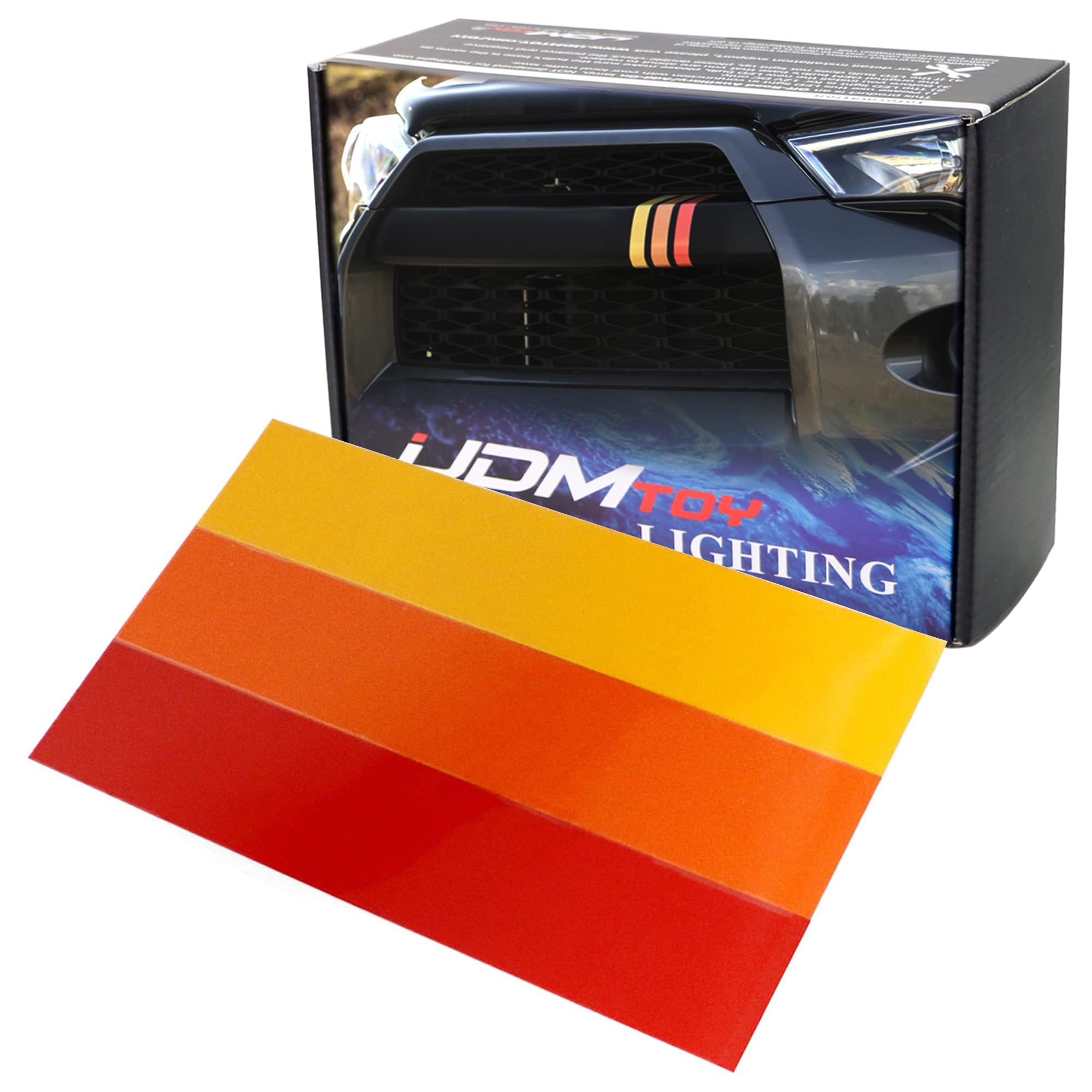 Mua 10-Inch Classic Retro Red Tri-Color Stripe Decal Sticker Compatible ...