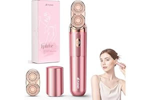 BEAUZMO Epilator,2 in 1Epilator for Women Rechargeable,Womens Electric Shaver with LED Light,Rechargeable,Hair Removal for Women Legs/Face/Bikini/Arms,Smooth Epilator Trimmer Travel Kit Set Upgrade