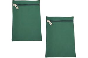 Colaxi 2Pcs Sew in Pocket with Zipper,Secure Phone Pouch for Jackets Coats Sweatshirts Travel Security Pocket Coat Inside Poc