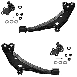TRQ Front Lower Control Arm with Ball Joint Set