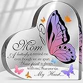 Memorial Gifts for Loss of Mom Acrylic Keepsake,Loss of Mother Sympathy Gift, In Memory Of Loved One Sign, Grief Bereavement Remembrance Sign Plaque Decor