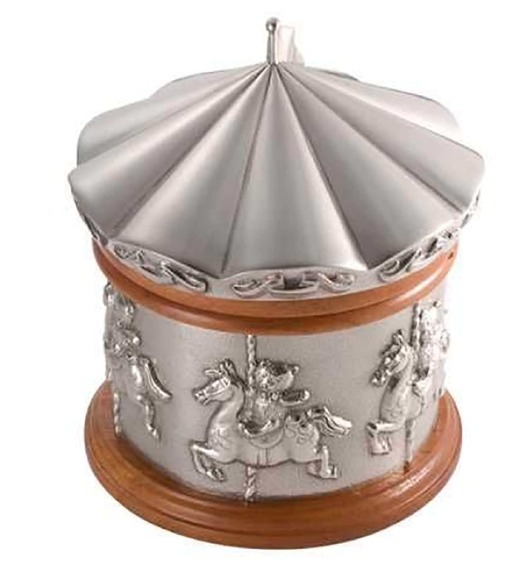 Royal Selangor Hand Finished Teddy Bear's Picnic Collection Pewter Music Box