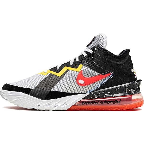 Amazon.com | Nike Lebron XVIII Low Light Smoke Grey/Sunset Pulse