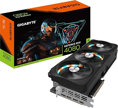 Gigabyte RTX 4080 GAMING OC 16GB GDDR6X PCI-E 4.0 GPU Core 2535MHz RGB