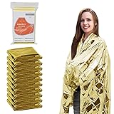 KIDOFLY Emergency Blankets Mylar Thermal Blanket