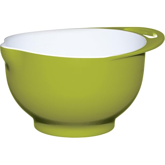 Colourworks Lime Green Melamine Mixing Bowl 22 cm