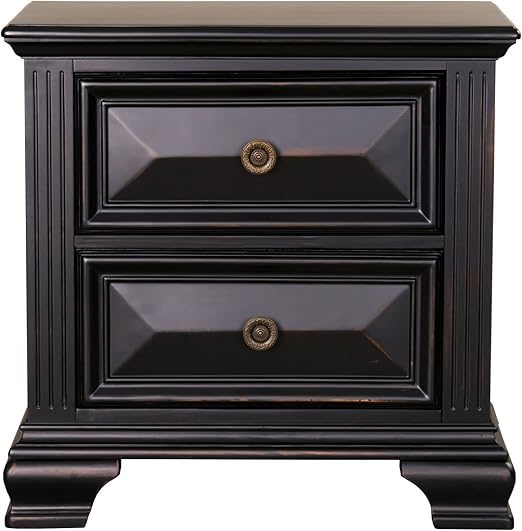 Amazon Com Standard Furniture Passages 2 Drawer Nightstand