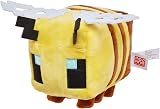 Mattel Minecraft Basic Plush Bee 8in Black Soft Doll Gift for Kids 3+ HBN41 view 4