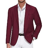 COOFANDY Men's Casual Blazer One Button Sport Coat Slim Fit Lightweight Suit Blazer Jacket