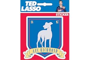 Ata-Boy Ted Lasso A.F.C Richmond Sticker Anime/Movie Stickers - Gifts & Merchandise…