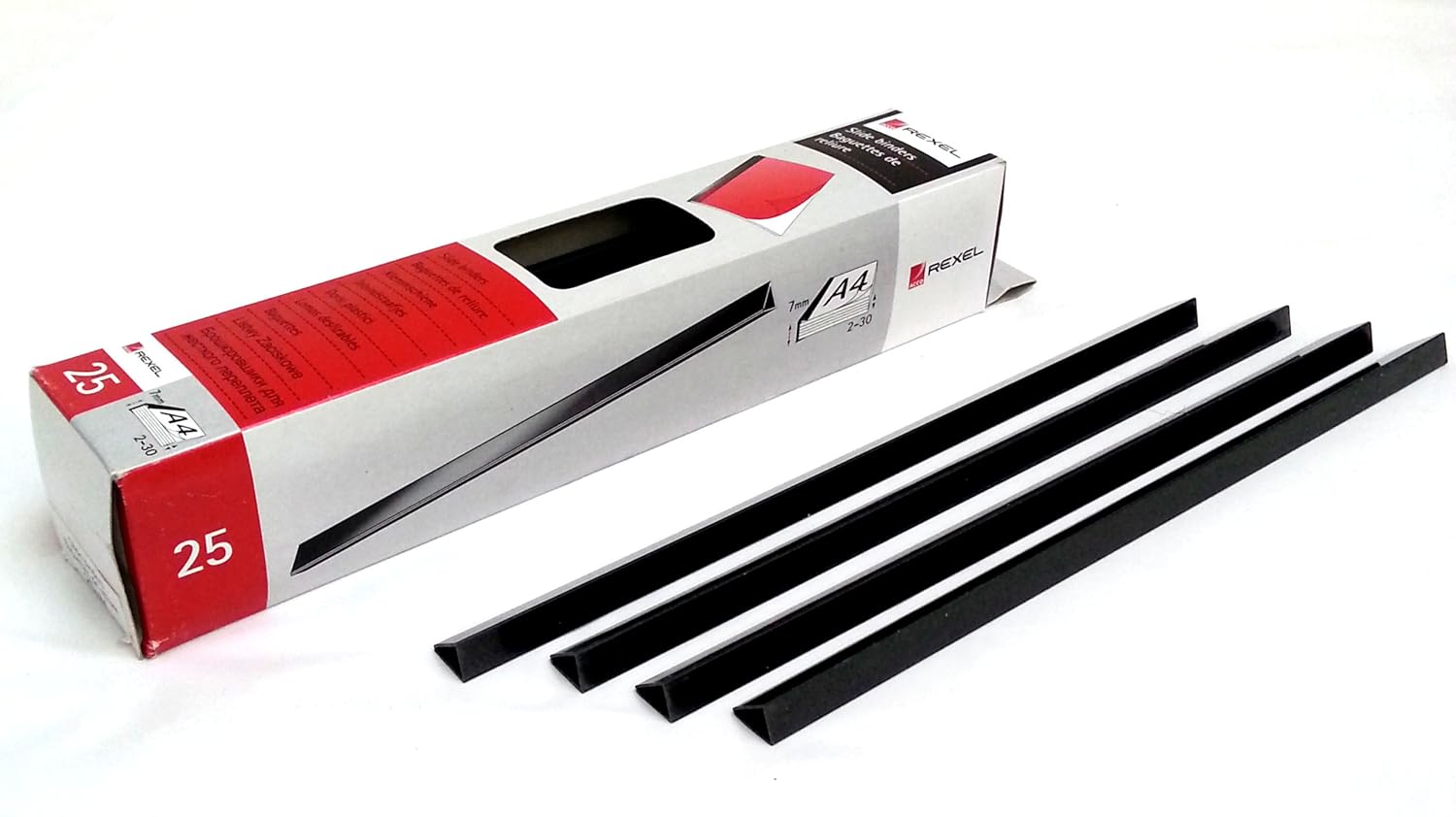 Acco Rexel A4 Slide Binders [Full Box of 25] *BLACK* Amazon.co.uk