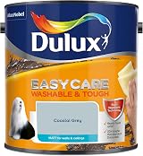Dulux Easycare Washable Matt Emulsion Paint Coastal Grey 2.5L view 2