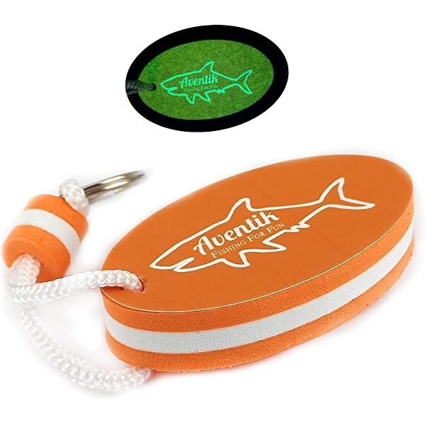 Key Floatie Boat Keychain 8-Piece S For Boating - Waterproof Oval Key Floats In Red ...