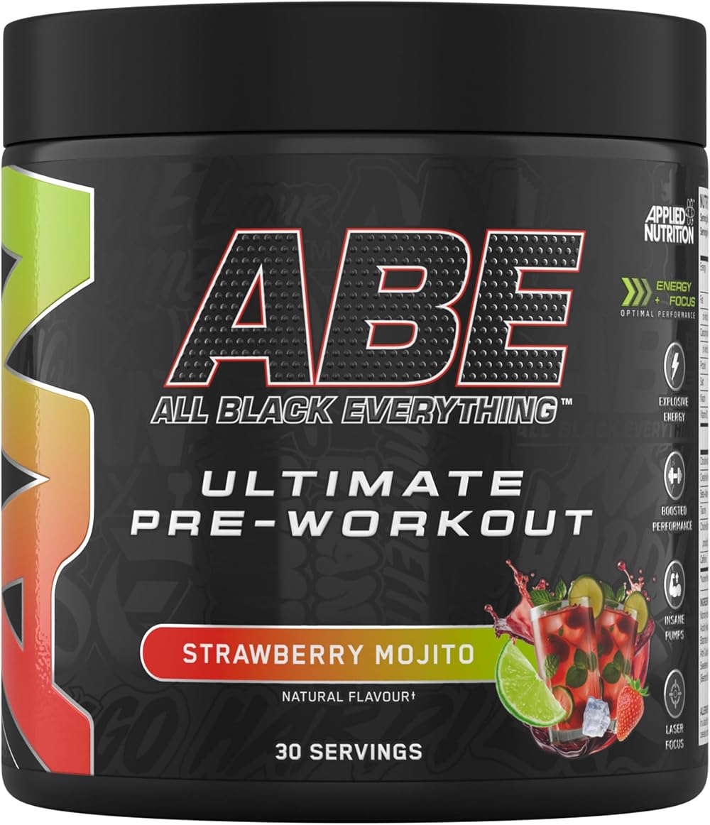 Applied Nutrition ABE Pre Workout Strawberry Mojito 375g 30 Servings