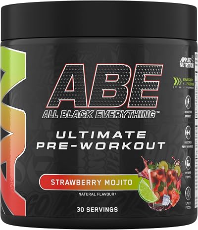 Applied Nutrition ABE Pre Workout Strawberry Mojito 375g 30 Servings