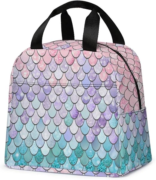 mermaid lunch tote
