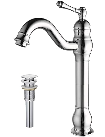 Myhb 360 Swivel Spout Bathroom Vessel Sink Faucet With Drain