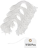 Uniclife 1000 Pcs Hang Tag Strings 8 Inch Price Tag