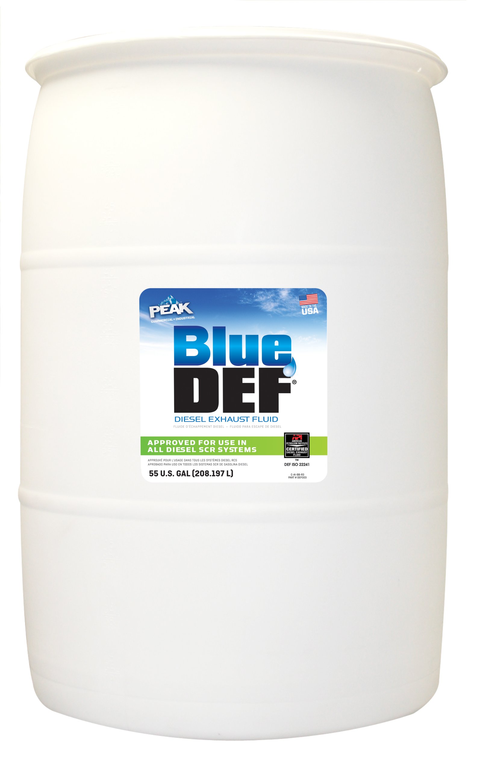 BlueDEF DEF001 Diesel Exhaust Fluid 55 Gallon Drum Buy Online in