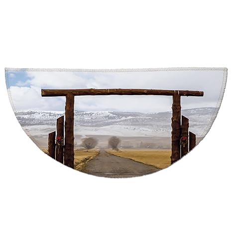  Half Round Door Mat Entrance Rug Floor Mats