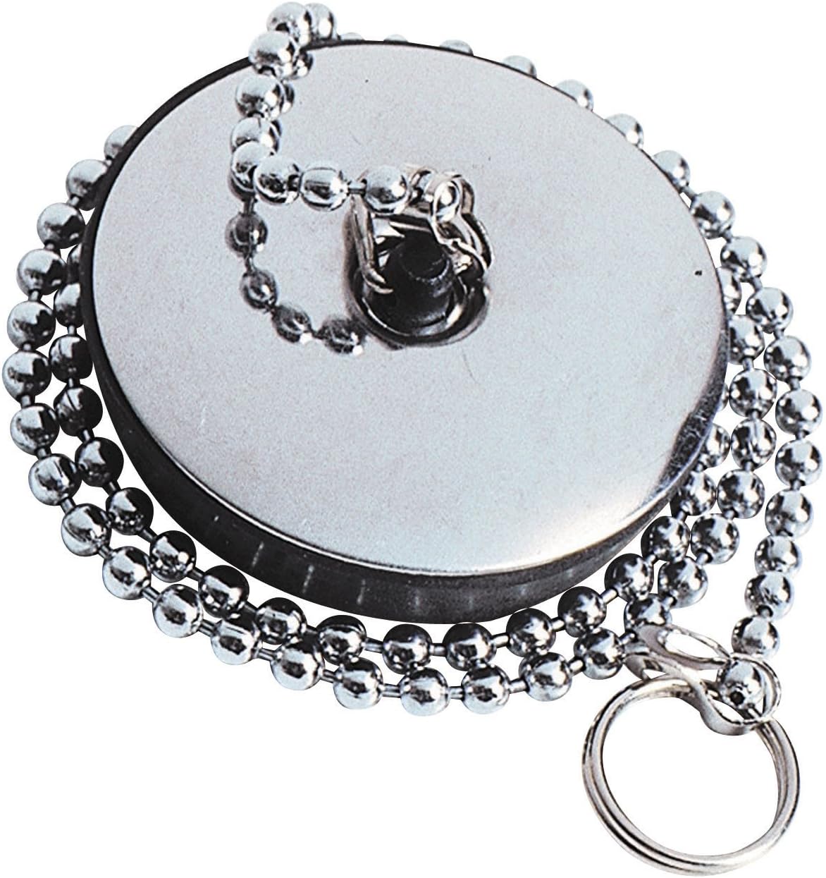 Wirquin 39208003 Plug with Chain and Ring, Stainless Steel