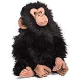 Hansa Junior Chimp Plush Animal Toy, 9"
