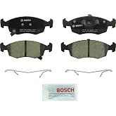 Bosch QuietCast Disc Brake Pad Set - BC1568 | Compatible with Select Fiat 500