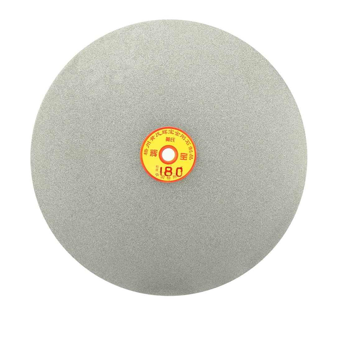 Sourcingmap 250mm 10-inch Grit 180 Diamond Coated Flat Lap Disk Wheel Grinding Sanding Disc — image 1