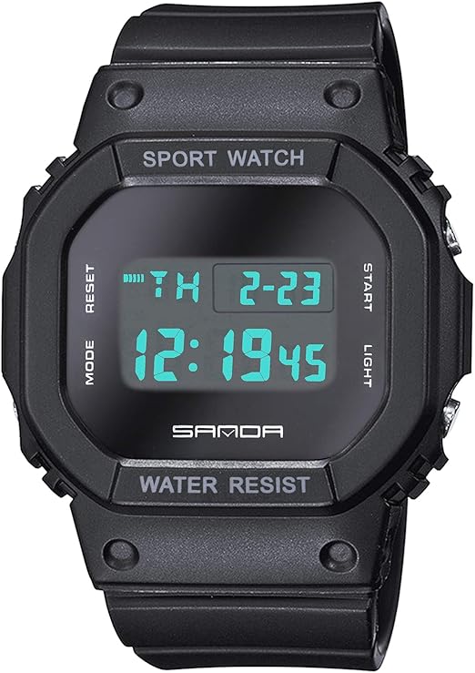 square dial digital watches for mens