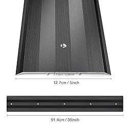 Orechic 5″Wide Sturdy Thicken Aluminum Threshold
