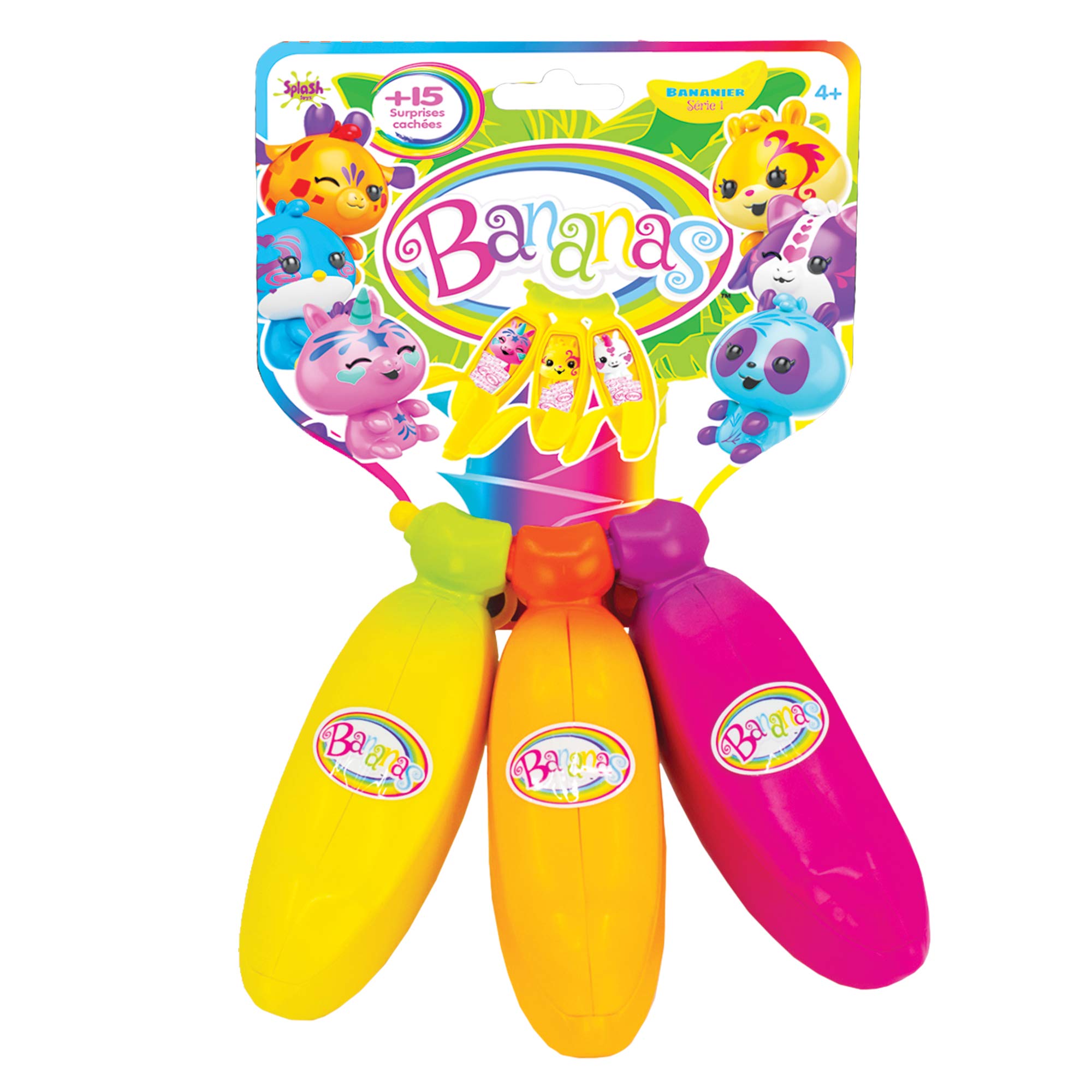 Splash Toys Banana's Pack of 3 Random Design