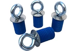 GRIP PRO ATV ANCHORS GripPRO ATV Anchors 4 Pack Fits Polaris Lock & Ride Bed Holes on RZR & Sportsman with 1" Mounts, Secure Gear, Coolers, Toolboxes, Compatible with 1000, 900, 850, 570, Not for Ranger or General Models