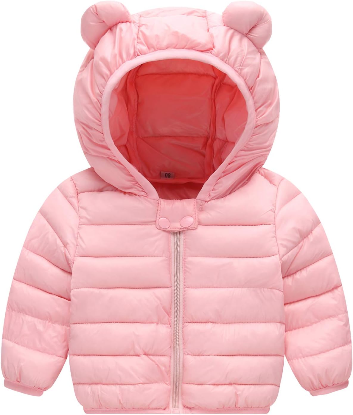 MH-Lucky Unisex Little Boys Girls clothes Down Jacket Hoodie Coat Winter Warm Outerwear