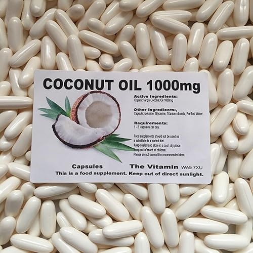 Nature's Way Coconut Oil Capsules Pack of 120 Amazon.co.uk Health