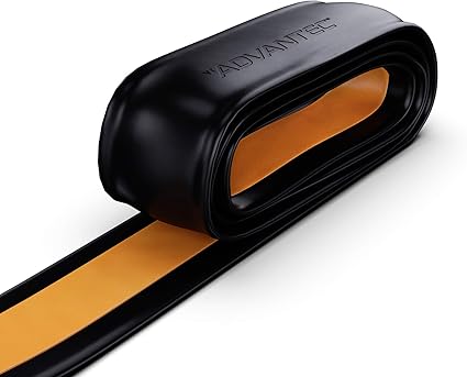 Amazon Com Vt Advantec Tennis Anti Vibe Tm Cushion Racket Grip Tape Dampens Frame Vibration And Cushions The Distortion Of Ball Impact Black 7 8 X 50 Tape Sports Outdoors