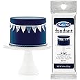 Satin Ice Fondant, Navy, 4.4 Ounce