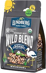 Lundberg Regenerative Organic Certified Wild Blend Rice – Brown, Red & Black Varieties, 32 Oz